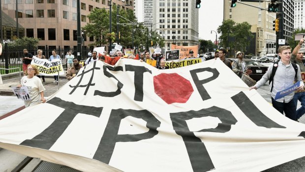 Critics say the TPP could expose Australia to billion-dollar battles in international courts.