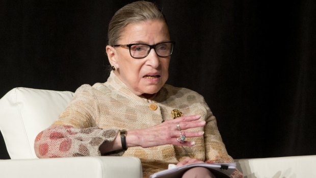 Supreme Court Justice Ruth Bader Ginsburg.