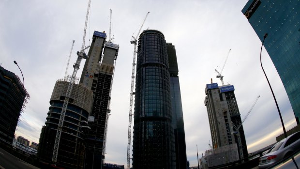  A view of Barangaroo.