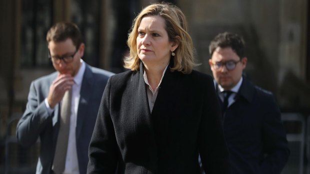 Home Secretary Amber Rudd said the internal review was the "right first step" for MI5 to take.