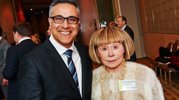 The bond between Fahour and Jeanne Pratt has strengthened.