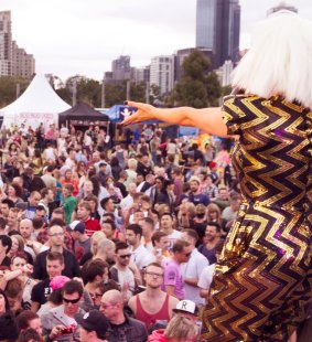 More than 100,000 flocked to this year's Midsumma Carnival, but donations were few and far between.