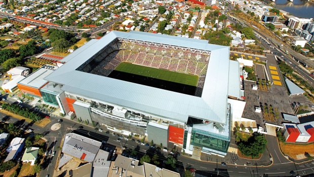 Suncorp Stadium could host the biggest boxing bout of the year.
