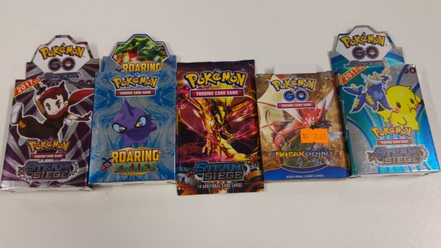 Fake Pokemon cards purchased in Sydney. 