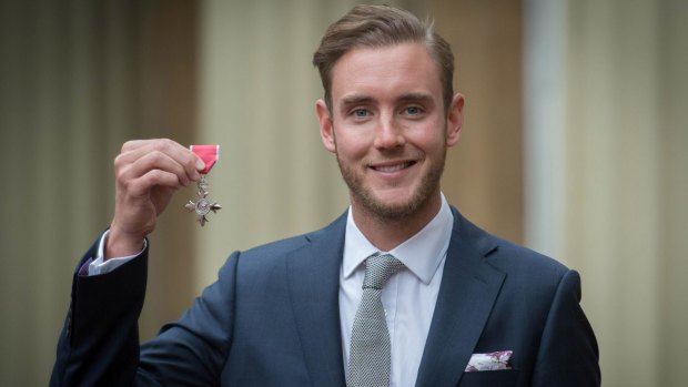 England cricketer Stuart Broad, who was made a Member of the Order of the British Empire on Friday, is involved in captaincy discussions.