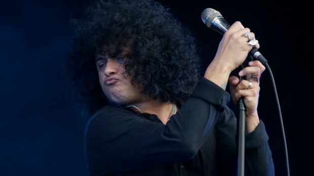 Curious: Cedric Bixler-Zavala wants to know about his fans' dental health.