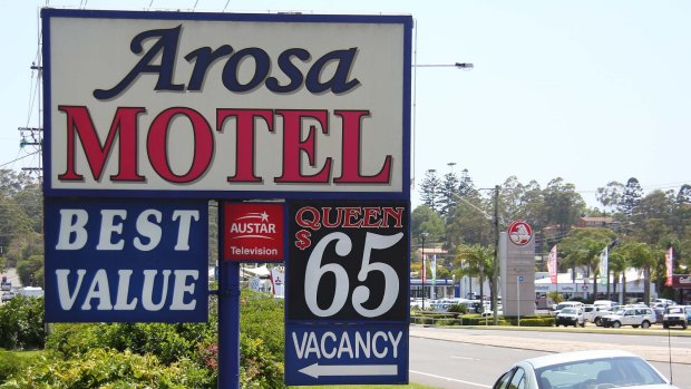 The Coffs Harbour motel where Wayne Jones murdered Michelle Reynolds.