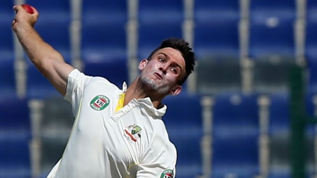 Rookie allrounder Mitchell Marsh has not taken a wicket in his opening two Tests.