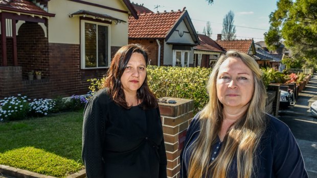 Dora Makaritis and Tarja Shephard were told the reason WestConnex was going under their homes had nothing to do with development.