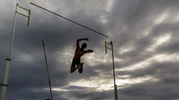 Pole vaulter Kurtis Marschall is striving to be a consistent performer.