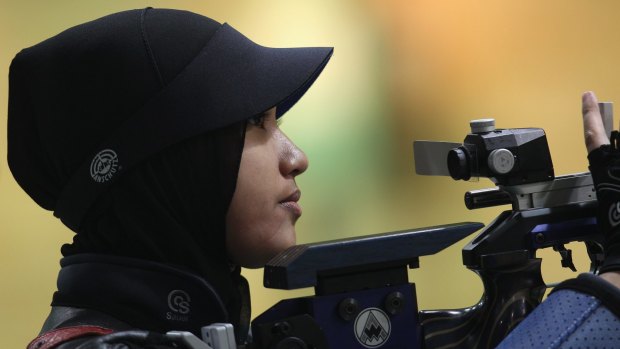 Back in action: Nur Ayuni Farhana Abdul Halim.
