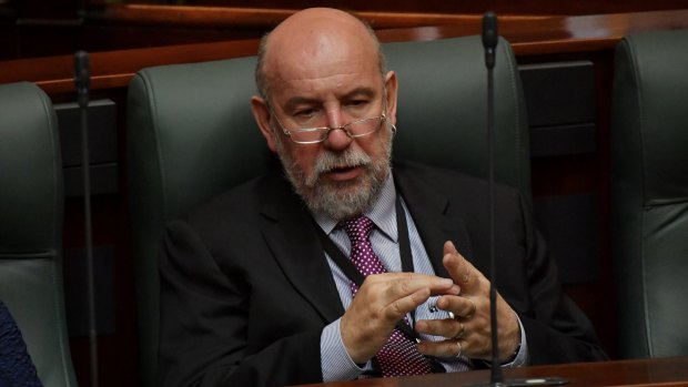 Don Nardella on the crossbench on Tuesday.