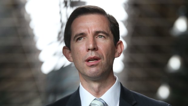 Education Minister Simon Birmingham.