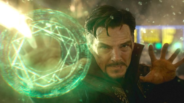 In film, Doctor Strange is a wealthy neurosurgeon who loses the use of his hands in a car crash and who, in his quest to regain their function, gains the mystical powers that make him a superhero. 