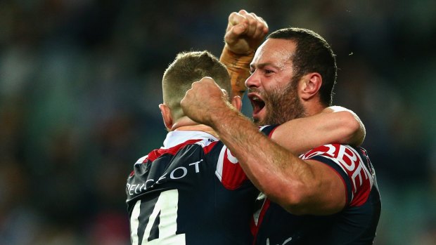 Middle man: Boyd Cordner was a late positional switch by Trent Robinson.