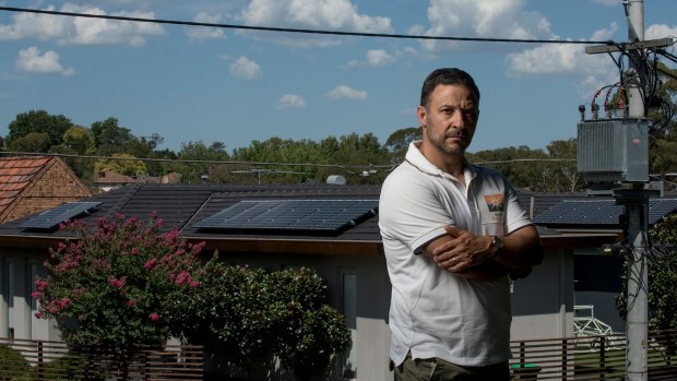 Solar panel installer John Alberti has said shoddy operators are destroying the industry.