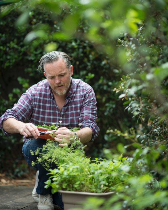 Mike McEnearney at home.