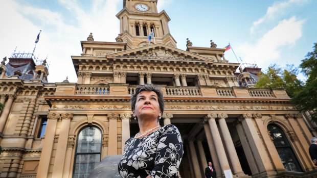 Christiana Figueres, the former UN climate chief, during a recent visit to Sydney.