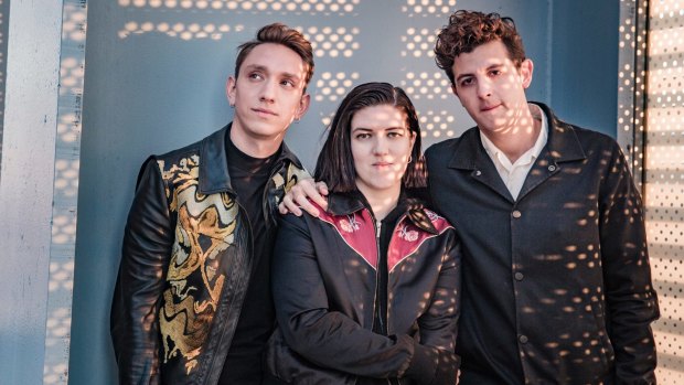 The xx: Oliver Sim (left), Romy Madley Croft and Jamie Smith say clubbing and dancing is a big part of their friendship.