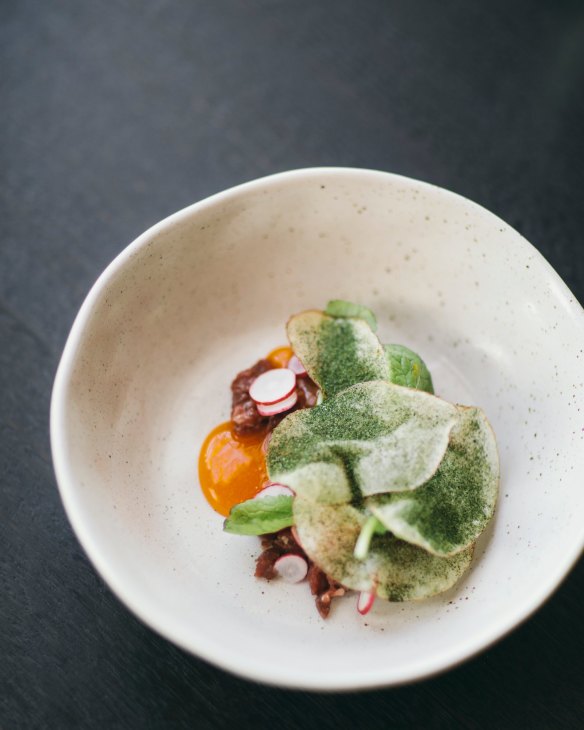 Tasmania's abundant produce is highlighted in this dish from the hatted Stillwater.