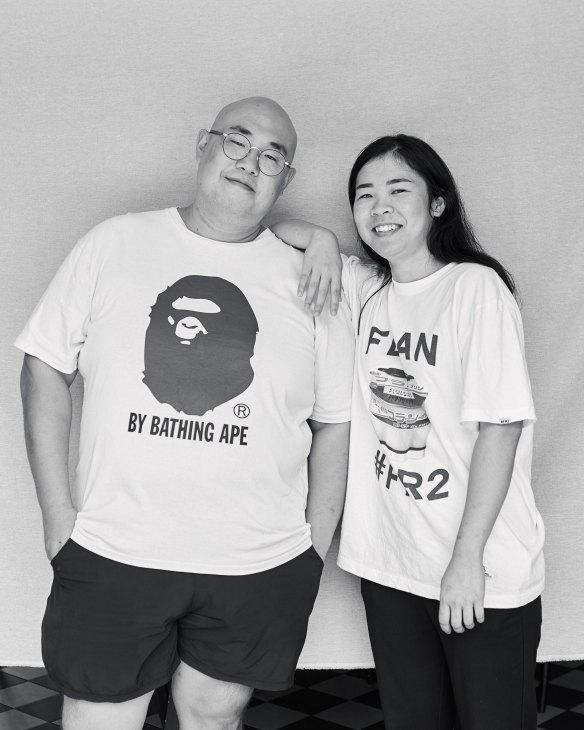 Juicy Banana is a mash-up of 'Big' Sam Young and Grace Chen's nicknames.