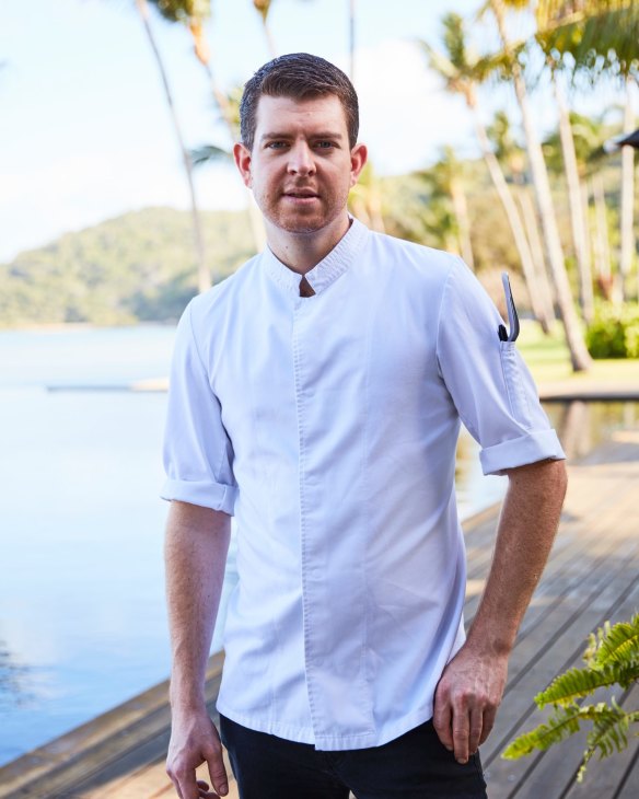 Chef Paul Wilson at Orpheus Island Lodge.