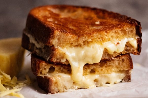 Ultimate cheese toastie.