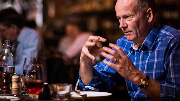 Former Labor politician, chairman of the Essendon Football Club and first-time novelist Lindsay Tanner