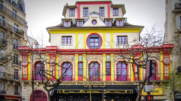 The Bataclan concert hall in central Paris, one of the seven sites targeted by terrorists .