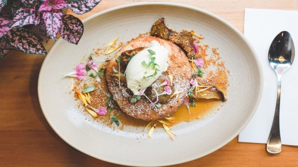 Proud Mary's ricotta hotcakes are part of Nolan Hirte's arsenal. 