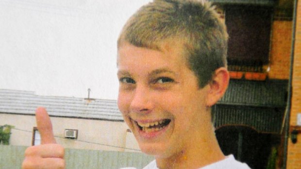 Tyler Cassidy, who was shot dead at a skate park in Northcote in 2008.


