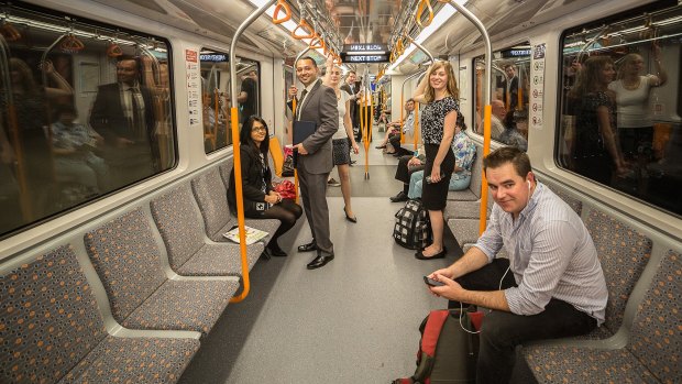 Driverless, single-deck trains will run along the new line to Parramatta.