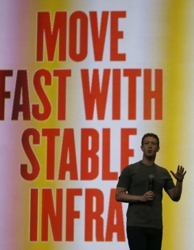 "Move fast with stable infra": Mark Zuckerberg.