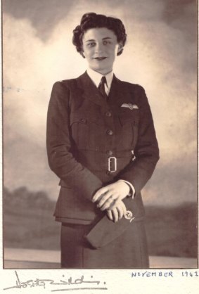 Molly Rose in uniform.