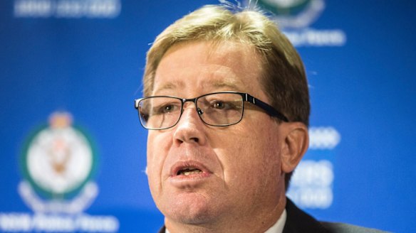 Standing down: Deputy Premier Troy Grant.