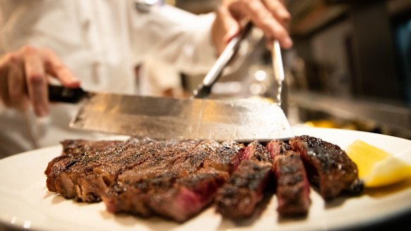 Prime cut rib-eye steaks are pushing $70 per kilogram in butchers and supermarkets selling beef mince for $10 a kilogram two years ago are now charging up to $20.