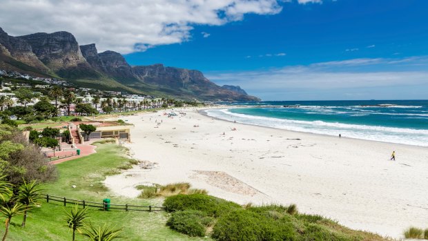 The Twelve Apostles of Camps Bay, South Africa.