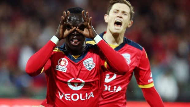 Advantage Adelaide:  Awer Mabil and his Adelaide United team mates are better off for having played on Friday night according to coach Joesp Gombau.