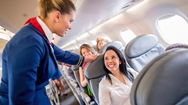 You might not want to summon that flight attendant by repeatedly pushing the call button.