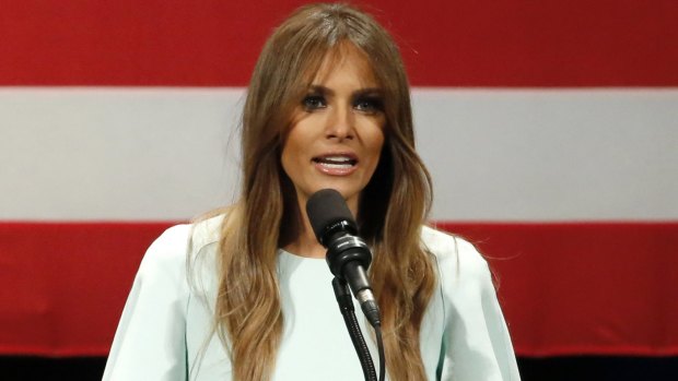 Melania Trump. She's a woman and she likes Republican presidential candidate Donald Trump. Will it be enough?