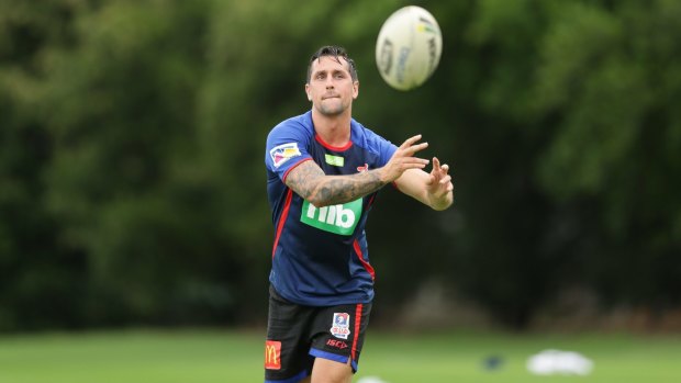 Mitchell Pearce hopes Newcastle fans can be even more patient. 