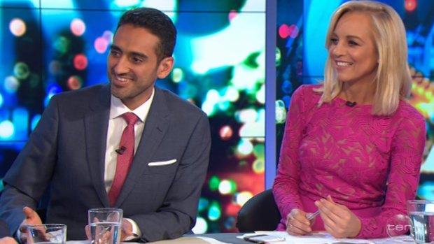 The Project is hosted by Waleed Aly and Carrie Bickmore. 
