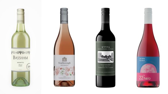$20 bangers: Bassham Wines 2021 Arinto; Scarborough Wine Co. 2022 Offshoot Tempranillo Rosé; Wynns The Siding Cabernet Sauvignon (Katie's pick); Ricca Terra 22º Halo 2022 Degree Halo Chill With The Moon.