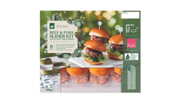 Woolworths Christmas slider kit.