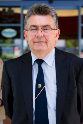 Burns Club president Athol Chalmers, who heads the breakaway clubs group that the golf club has now joined.