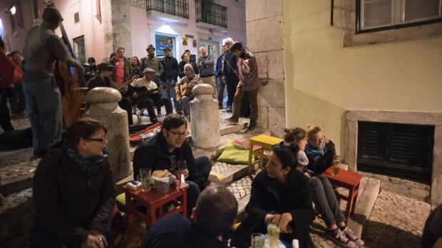 Music and nightlife in the Bairro Alto District.