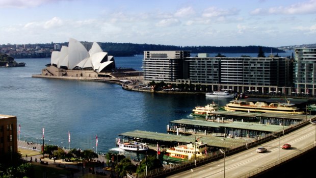 The Cahill Expressway has long been considered an eyesore in Circular Quay.