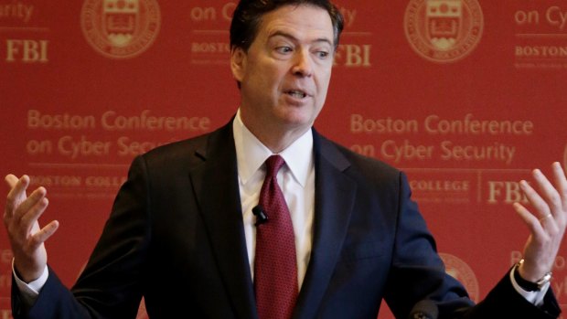 FBI Director James Comey was incensed by the President's accusations. 