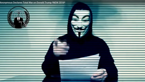 Anonymous' #OpTrump