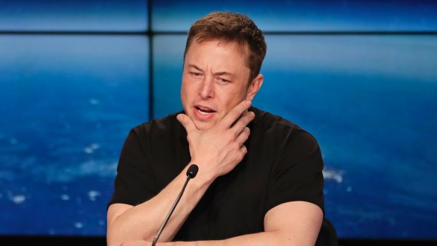 Elon Musk conceded that the value of Tesla, of which he owns about 22 per cent, was "higher than we have the right to deserve".